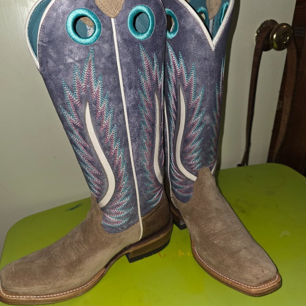 High calf Ariat boots